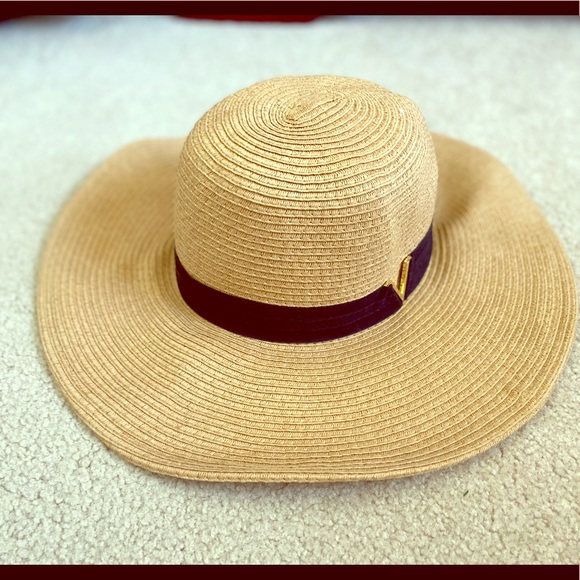 Vince Camuto Womens Woven Cotton Bucket hat Olive One Size